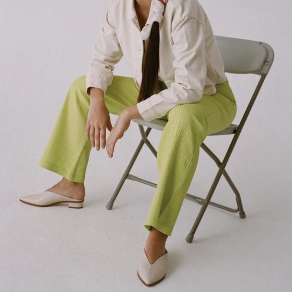 Paloma Wool Singapur Mules in Ecru Leather Size EU 40 - Picture 4 of 10